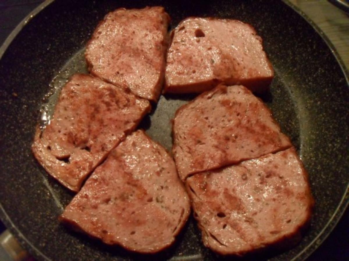 Bayern-Burger mit Leberkäse - Rezept - Bild Nr. 5