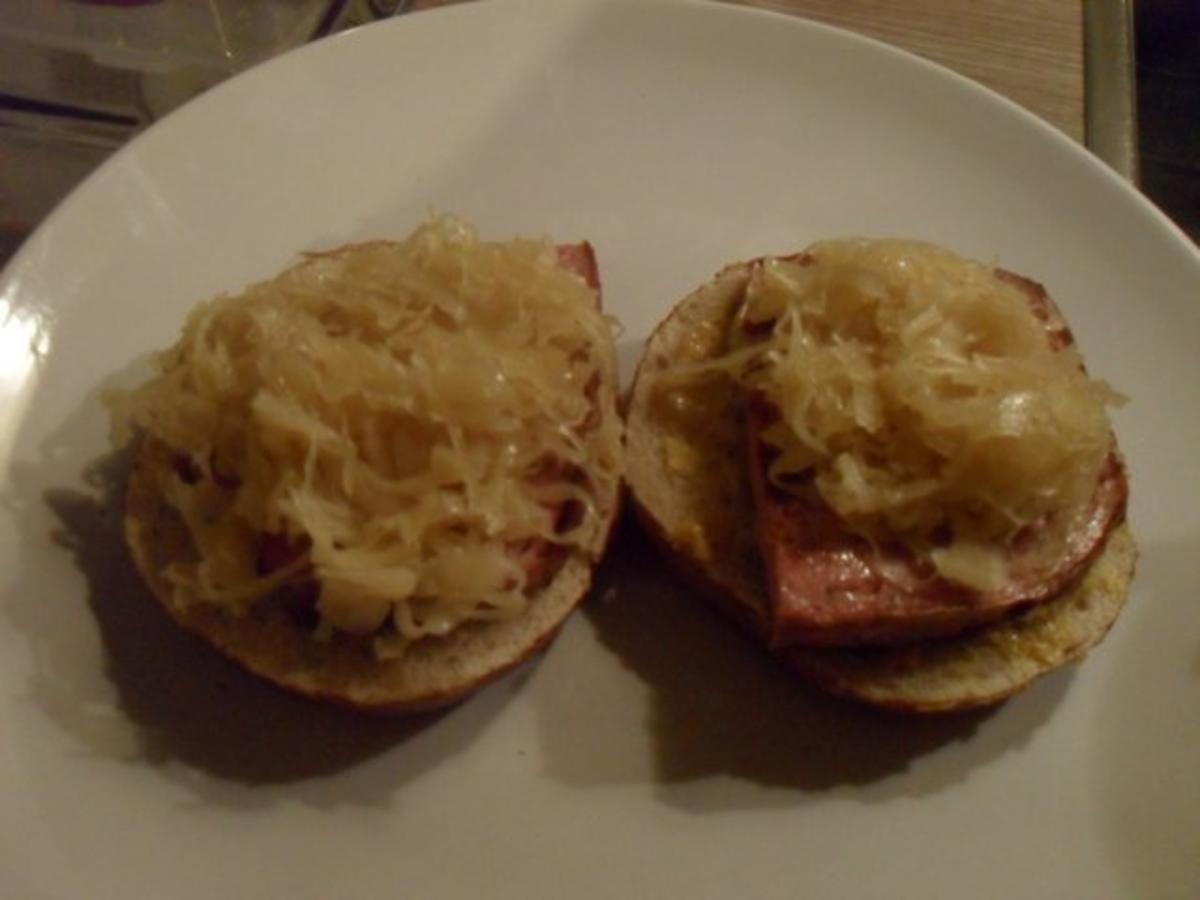 Bayern-Burger mit Leberkäse - Rezept - Bild Nr. 7