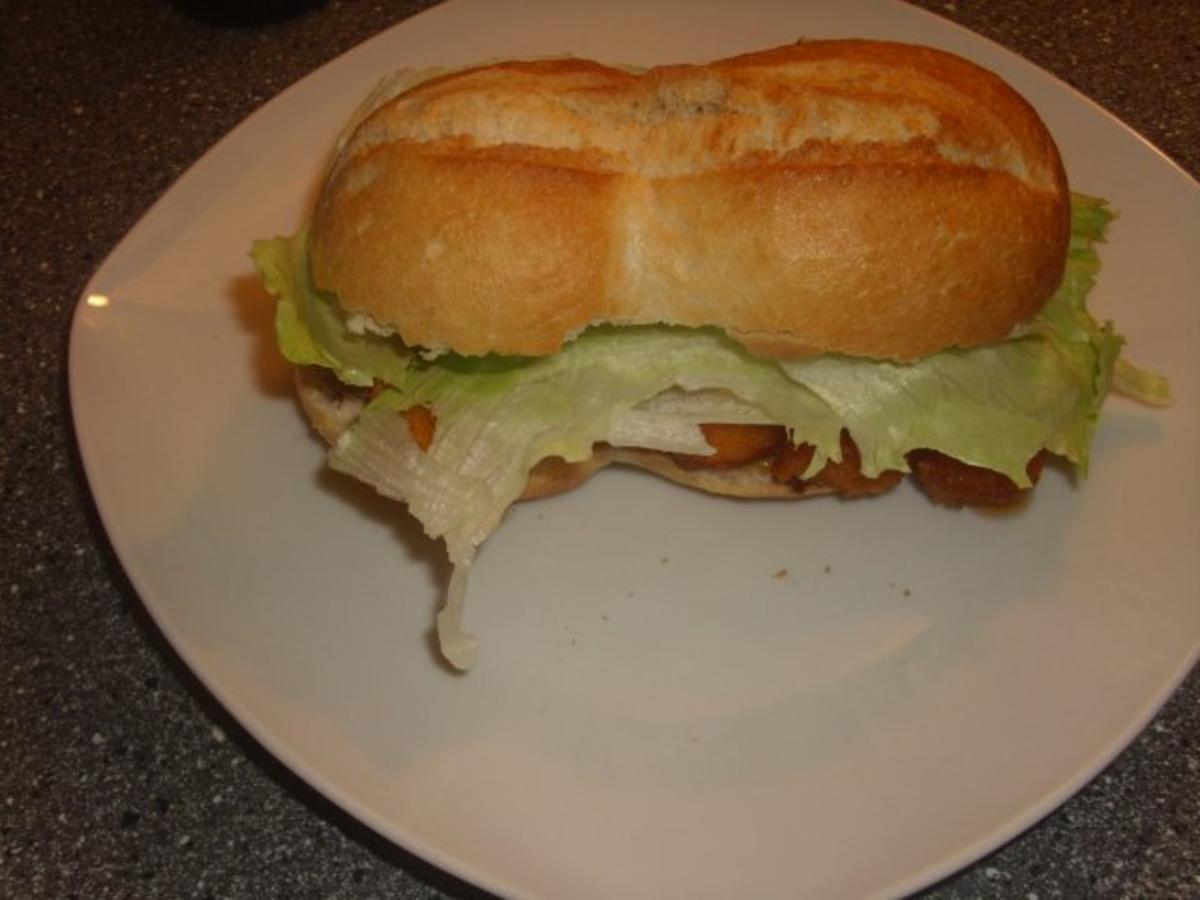 Fischstäbchen-Burger - Rezept mit Bild - kochbar.de