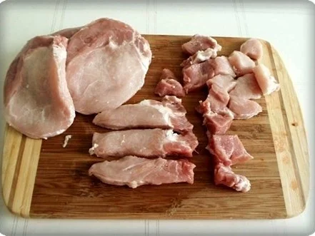 Schweinefleisch mit Ananas  und feinem Reistürmchen dazu - Rezept - Bild Nr. 6