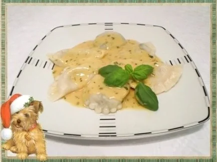 Schwäbische Maultaschen mit Kräutersauce - Rezept