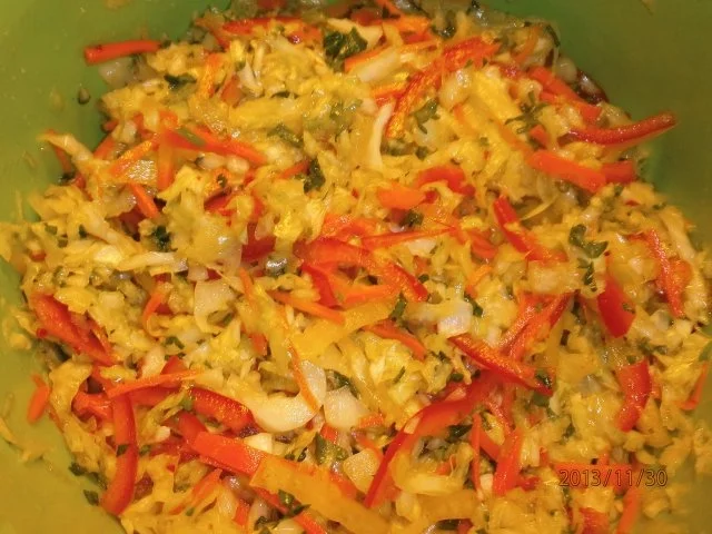 Rezept: Monkey Gland Steak mit Chakalaka-Krautsalat Bild Nr. 5 Monkey Gland Steak mit Chakalaka-Krautsalat - Rezept - Bild Nr. 5