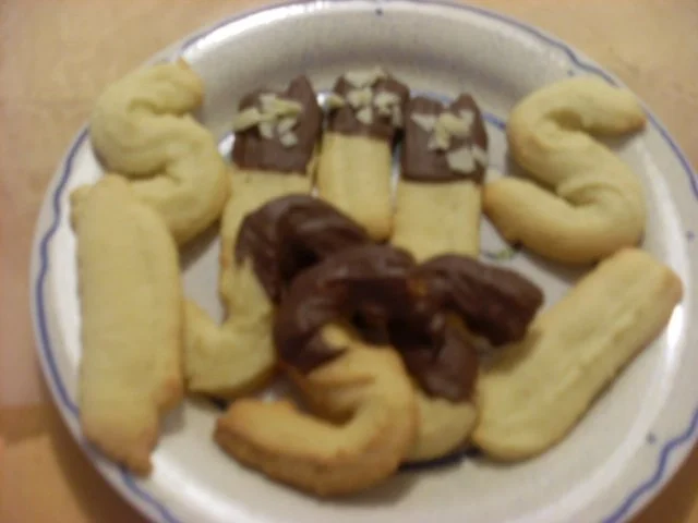 Rezept: Spritzgebäck.. wie schon meine Oma es machte Spritzgebäck.. wie schon meine Oma es machte - Rezept