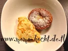 Rezept: lauwarme Schokoküchlein mit flüssigem Kern lauwarme Schokoküchlein mit flüssigem Kern - Rezept