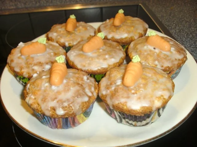 Rezept: Apfel - Karottenmuffins Bild Nr. 2 Apfel - Karottenmuffins - Rezept - Bild Nr. 2