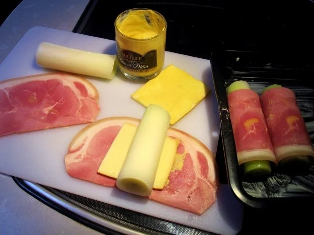 Pikante Lauchröllchen in Béchamelsoße - Rezept - Bild Nr. 3