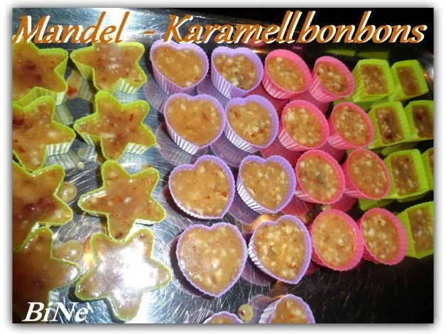 Rezept: BiNe` S MANDEL - KARAMELLBONBONS Bild Nr. 2 BiNe` S MANDEL - KARAMELLBONBONS - Rezept - Bild Nr. 2