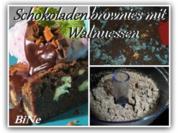 BiNe` S SCHOKOLADENBROWNIES MIT WALNUESSEN - Rezept