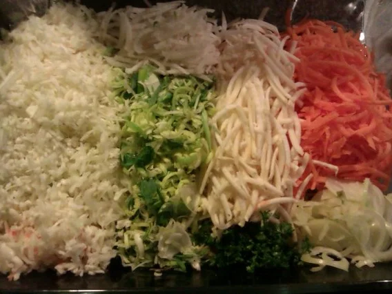 Zarter Kabeljau auf Gemüsebett und Naturreis - Rezept - Bild Nr. 3