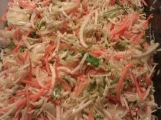 Zarter Kabeljau auf Gemüsebett und Naturreis - Rezept - Bild Nr. 4