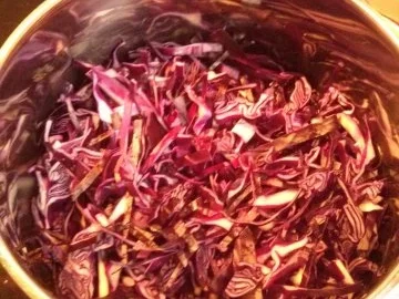 Apfel-Rot-/Blaukraut - Rezept - Bild Nr. 5