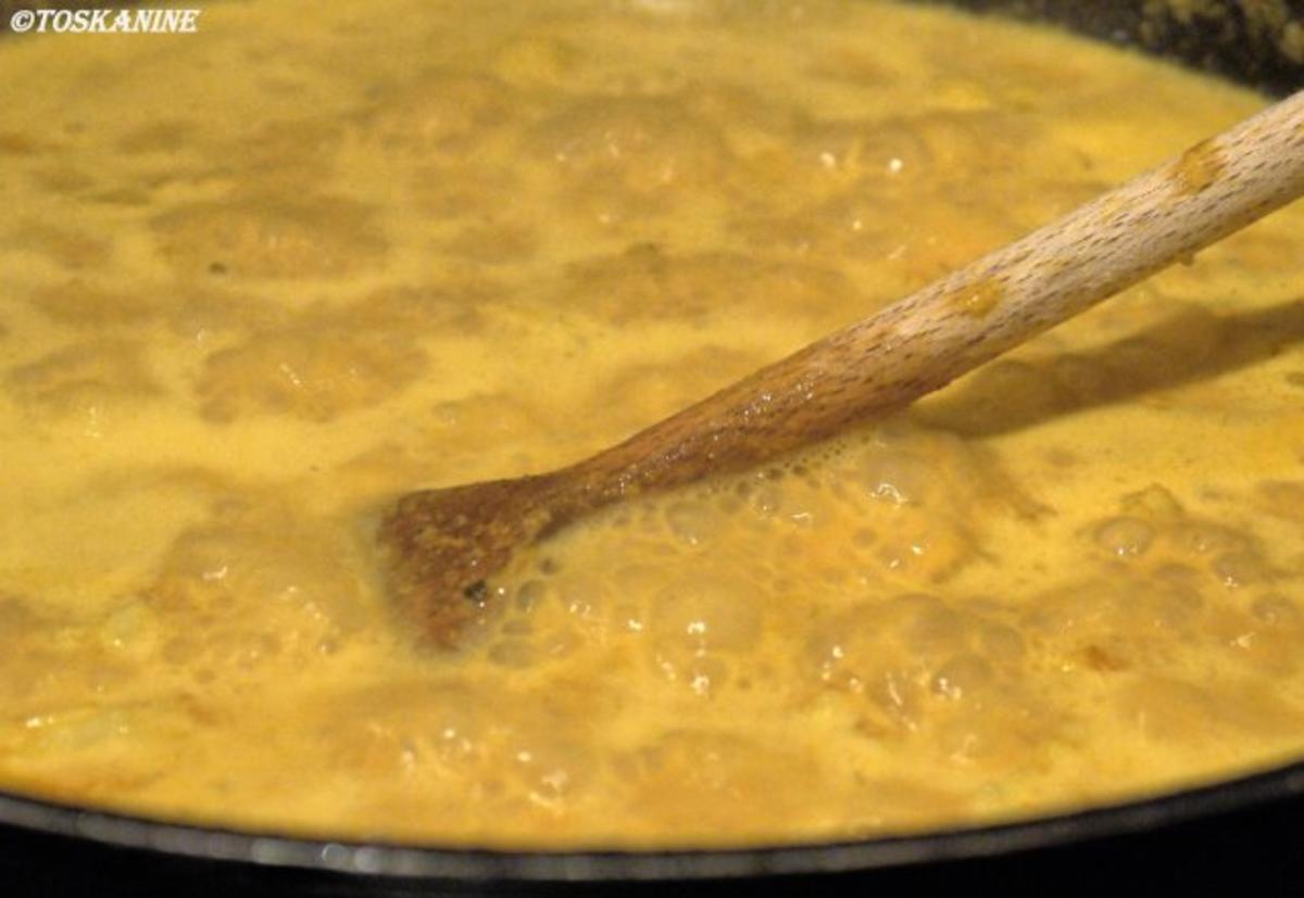 Curry mit Hähnchen, Blumenkohl und Zuckerschoten - Rezept - Bild Nr. 10