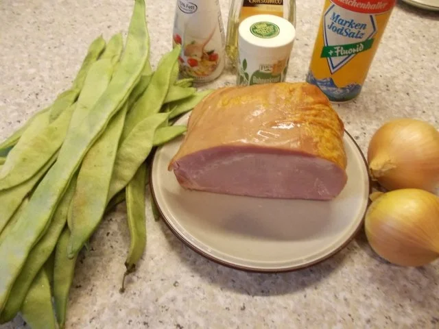 Grüne Bohnen mit Kasseler - Rezept - Bild Nr. 2