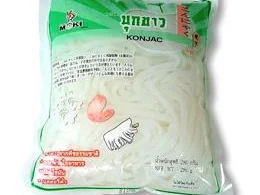 Shirataki Nudelsalat mit Garnelen (Konjaknudelsalat) - Rezept - Bild Nr. 3