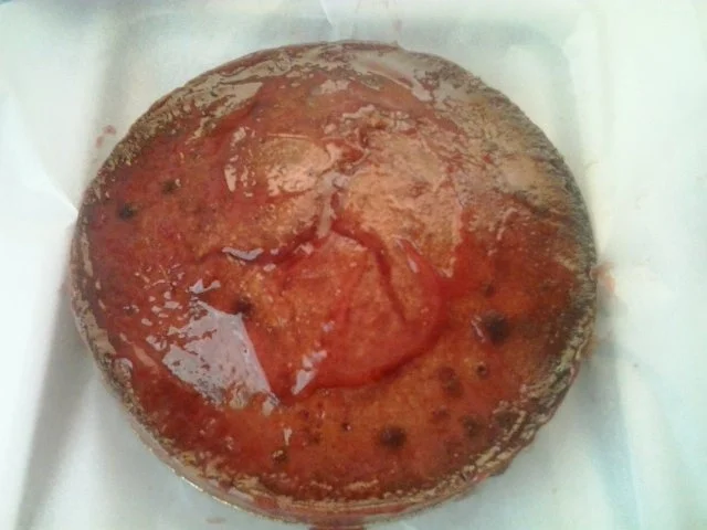 Rezept: Sandkuchen mit Marzipan und Schoko überzug Bild Nr. 6 Sandkuchen mit Marzipan und Schoko überzug - Rezept - Bild Nr. 6