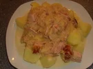 Rezept: Ananas-Sauerkraut mit Kasseler und Sahne Ananas-Sauerkraut mit Kasseler und Sahne - Rezept