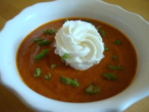 Tomatensuppe mit "Gin-Sahne" - Rezept - Bild Nr. 8