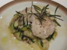 mediterraner Seeteufel auf Zucchinistreifen - Rezept