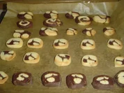 Schwarzweiß Gebäck - Rezept