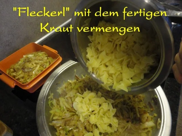 Rezept: Kraut Fleckerl "Asia" Bild Nr. 10 Kraut Fleckerl "Asia" - Rezept - Bild Nr. 10