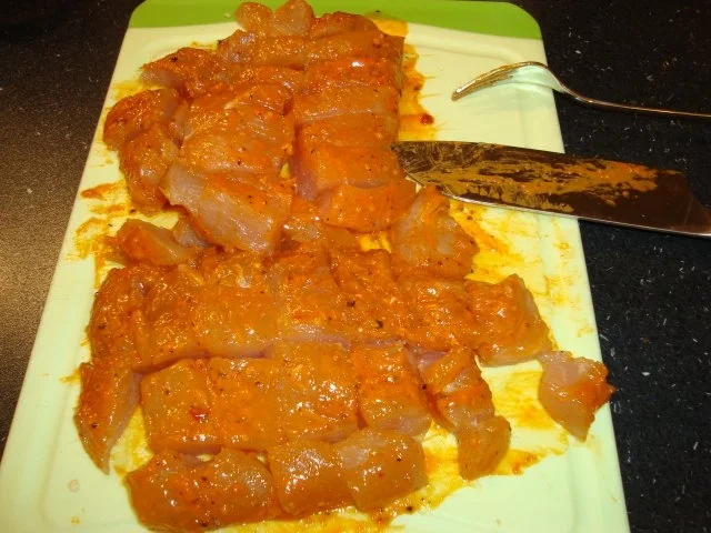 Pasta mit Ajvar-Sahne-Hähnchen - Rezept - Bild Nr. 2