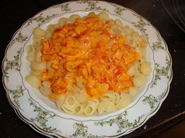 Pasta mit Ajvar-Sahne-Hähnchen - Rezept - Bild Nr. 9
