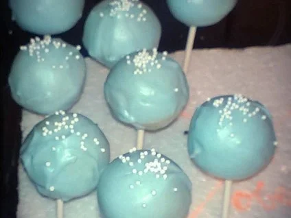 Rezept: Cake Pops "Amaranth-Orange" Cake Pops "Amaranth-Orange" - Rezept