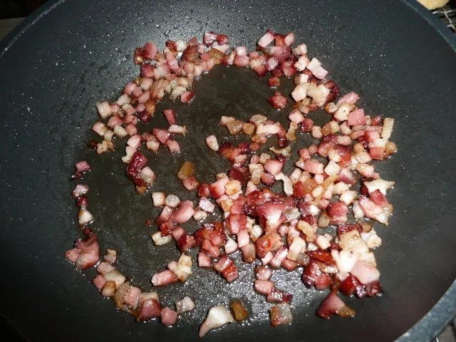 Rollbraten mit Knödel und Salat - Rezept - Bild Nr. 5