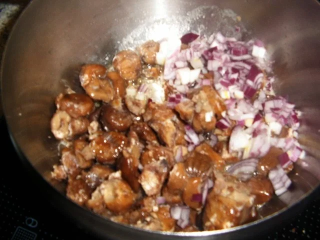 Kastaniensuppe ( Maronensuppe ) - Rezept - Bild Nr. 3