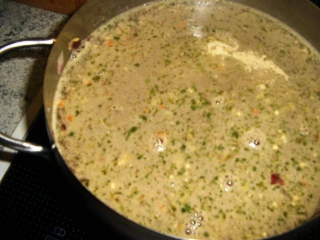 Kastaniensuppe ( Maronensuppe ) - Rezept - Bild Nr. 4