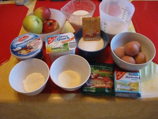 Apfel - Käse - Kuchen - Rezept - Bild Nr. 2