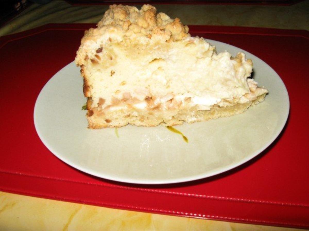 Apfel - Käse - Kuchen - Rezept