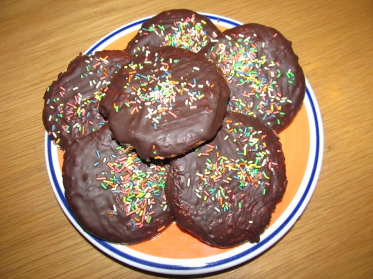 Bilder für Schokoladenlebkuchen hergestellt mit der Lebkuchenglocke Rezept