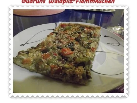 Rezept: Flammkuchen: Waldpilz-Flammkuchen Flammkuchen: Waldpilz-Flammkuchen - Rezept