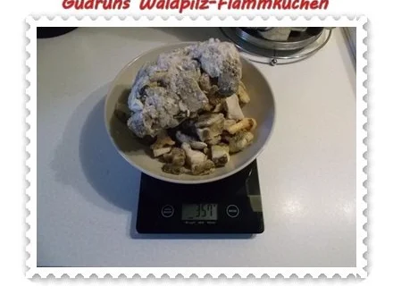 Rezept: Flammkuchen: Waldpilz-Flammkuchen Bild Nr. 2 Flammkuchen: Waldpilz-Flammkuchen - Rezept - Bild Nr. 2