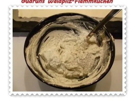 Rezept: Flammkuchen: Waldpilz-Flammkuchen Bild Nr. 6 Flammkuchen: Waldpilz-Flammkuchen - Rezept - Bild Nr. 6