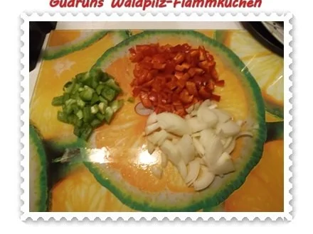 Rezept: Flammkuchen: Waldpilz-Flammkuchen Bild Nr. 9 Flammkuchen: Waldpilz-Flammkuchen - Rezept - Bild Nr. 9