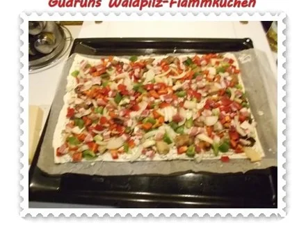 Rezept: Flammkuchen: Waldpilz-Flammkuchen Bild Nr. 11 Flammkuchen: Waldpilz-Flammkuchen - Rezept - Bild Nr. 11