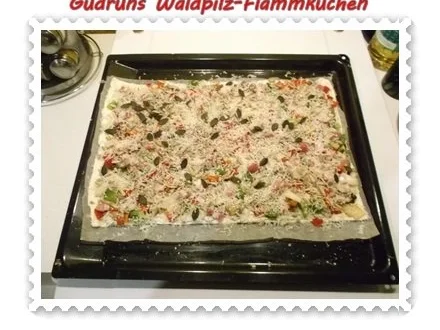 Rezept: Flammkuchen: Waldpilz-Flammkuchen Bild Nr. 12 Flammkuchen: Waldpilz-Flammkuchen - Rezept - Bild Nr. 12