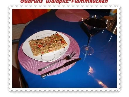 Rezept: Flammkuchen: Waldpilz-Flammkuchen Bild Nr. 16 Flammkuchen: Waldpilz-Flammkuchen - Rezept - Bild Nr. 16