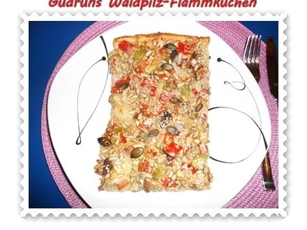Rezept: Flammkuchen: Waldpilz-Flammkuchen Bild Nr. 18 Flammkuchen: Waldpilz-Flammkuchen - Rezept - Bild Nr. 18