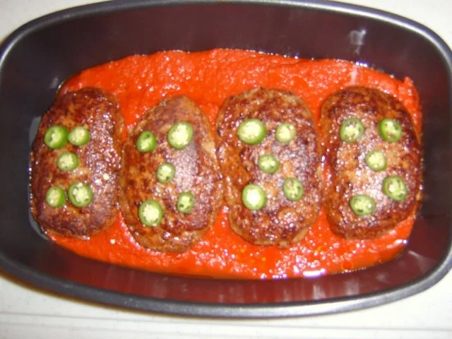 überbackene mexikanische Hacksteaks - Rezept - Bild Nr. 3