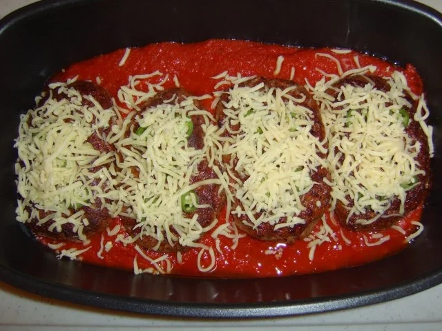 überbackene mexikanische Hacksteaks - Rezept - Bild Nr. 2