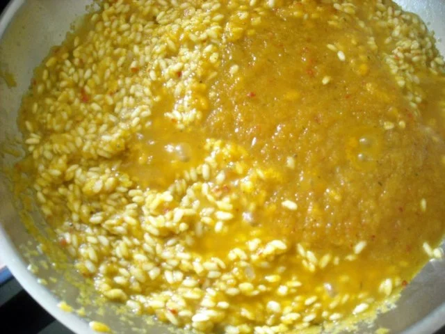 Kürbis - Risotto - Rezept - Bild Nr. 4