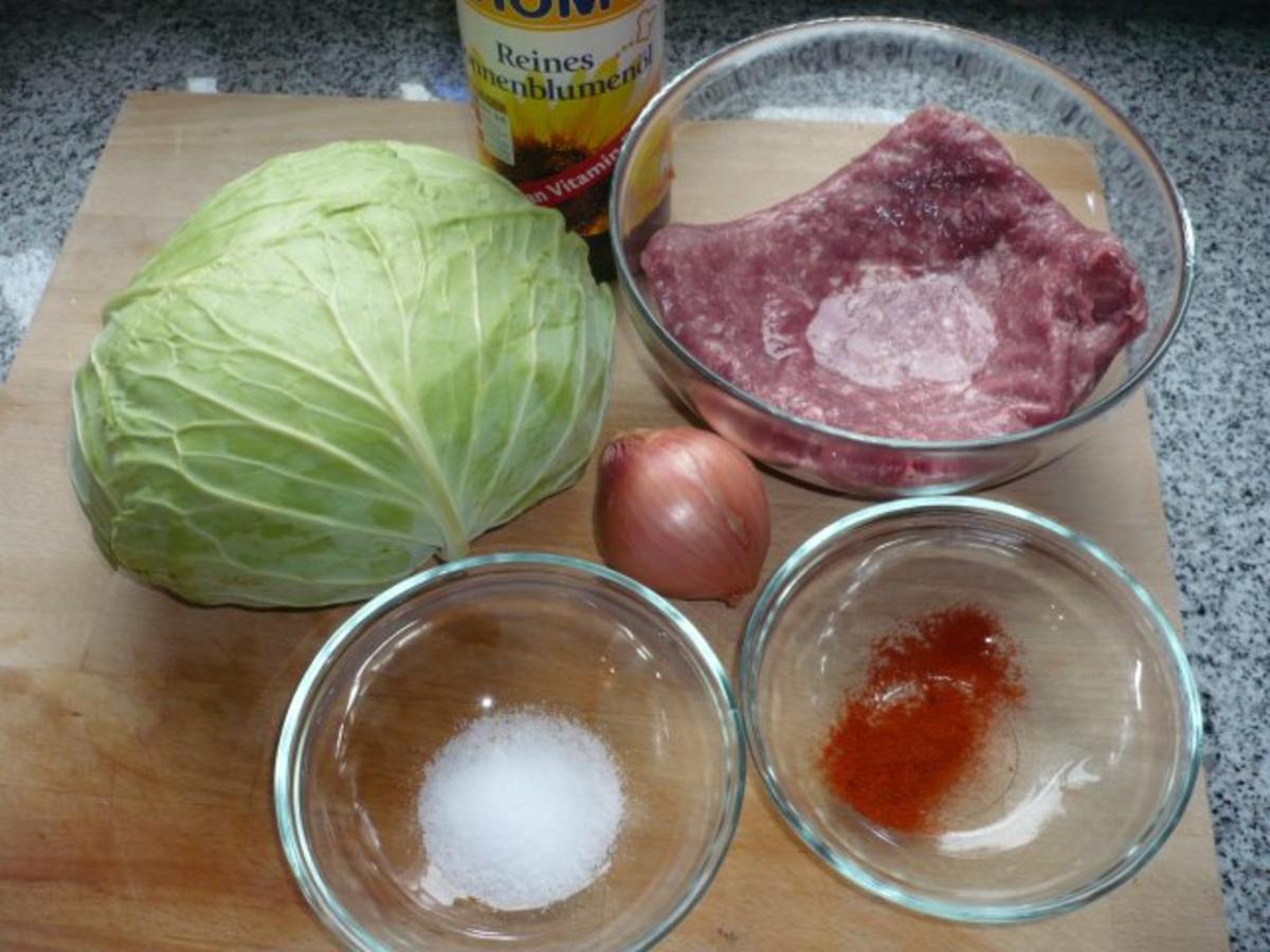 Jaromakohlrouladen mit Putenhack - Rezept - Bild Nr. 2