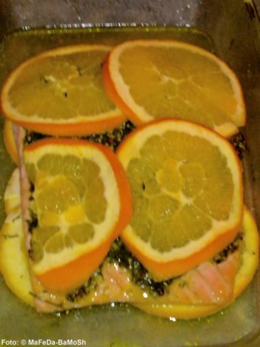 Fruchtiger Ofen-Lachs - Rezept - Bild Nr. 2