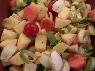 Zart geschmorte Rinderbeinscheiben aus dem Römertopf - Rezept - Bild Nr. 2