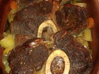 Zart geschmorte Rinderbeinscheiben aus dem Römertopf - Rezept - Bild Nr. 7