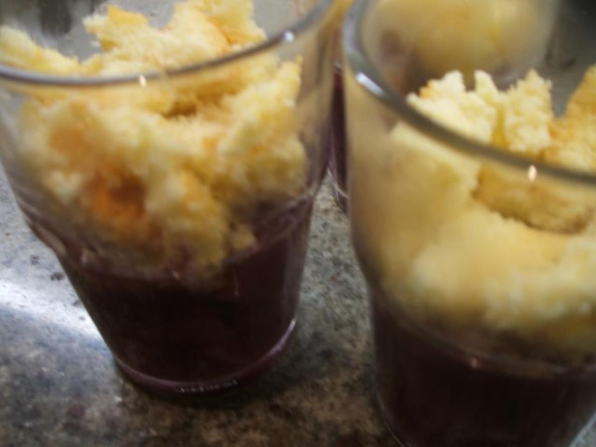 Dessert: Glühweinbirnen unter Sahnepudding - Rezept - Bild Nr. 12