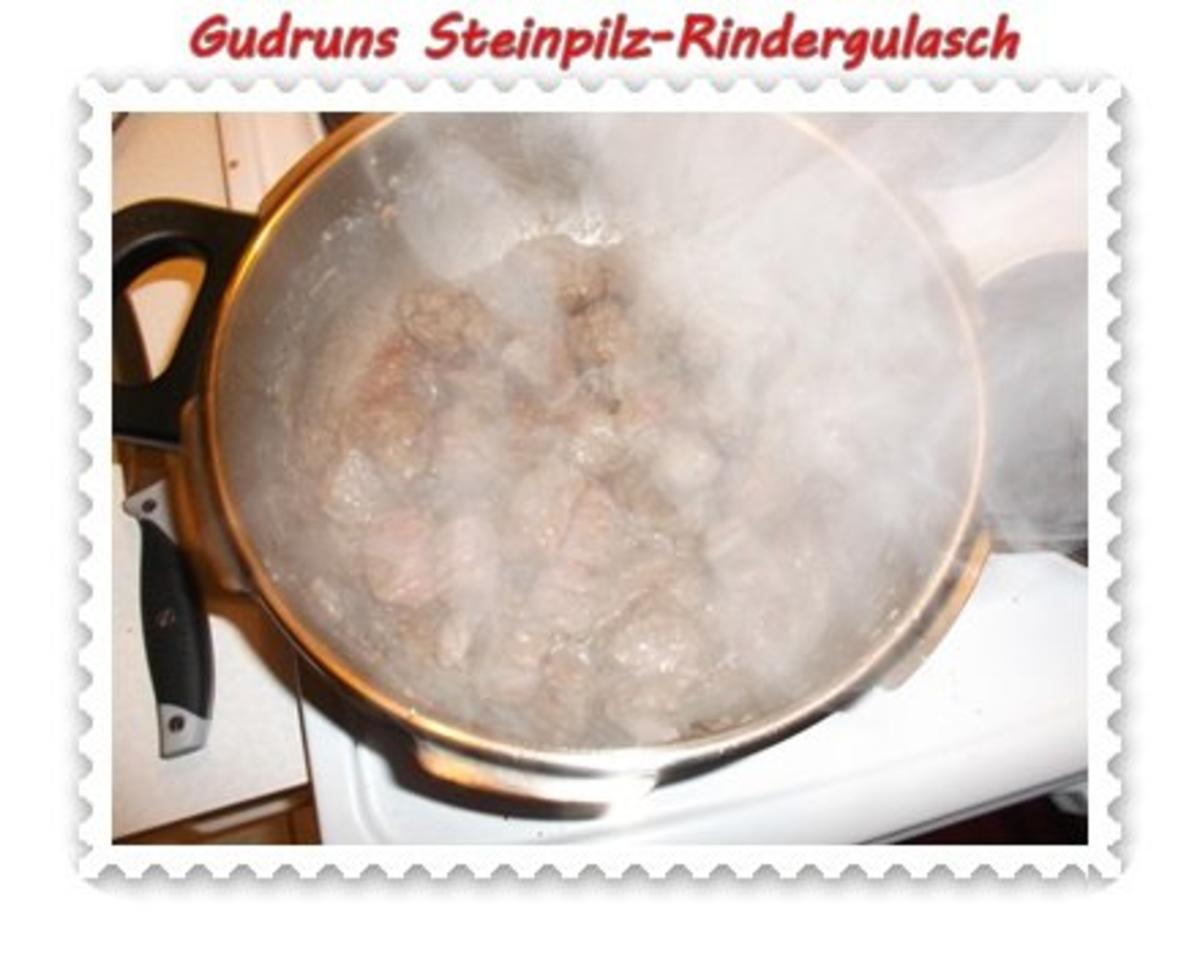 Fleisch: Steinpilz-Rindergulasch - Rezept - Bild Nr. 5